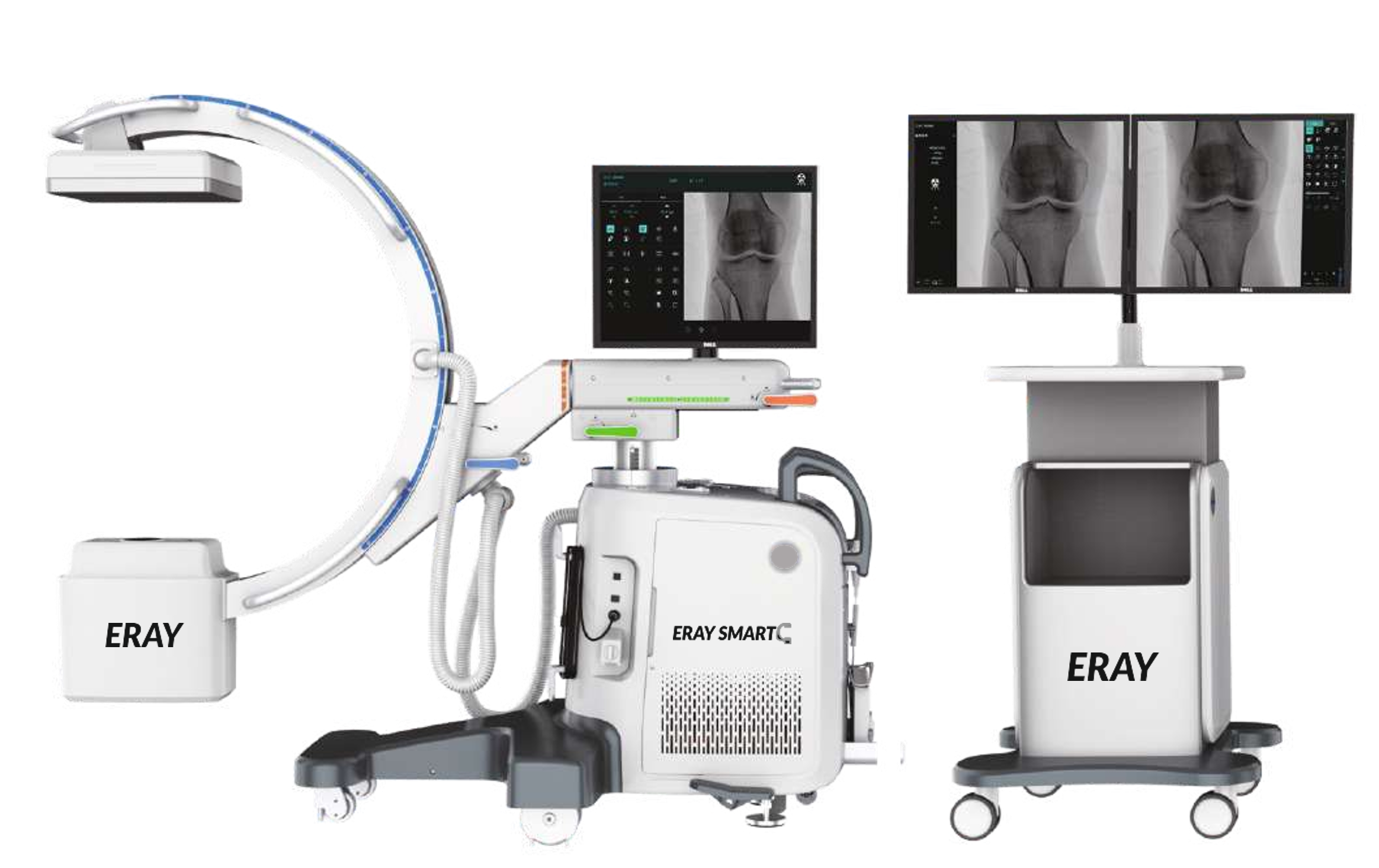 FLAT PANEL BASED DIGITAL MOBILE C-ARM: 5KW - High-performance 17x17 inch flat panel detector